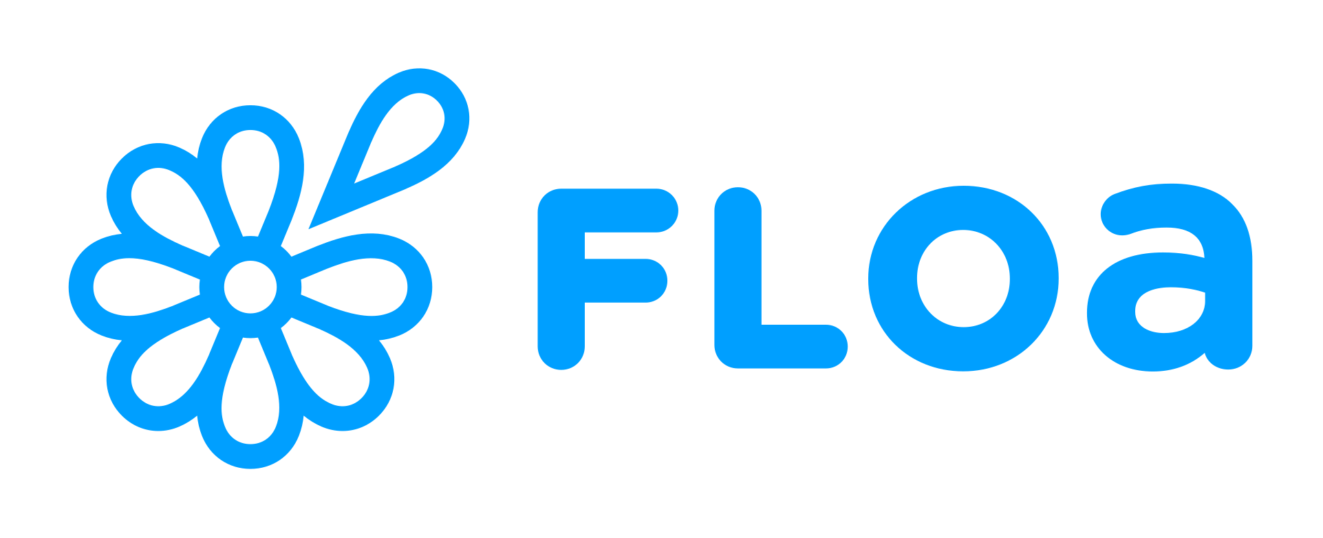 Logo FLOA bleu