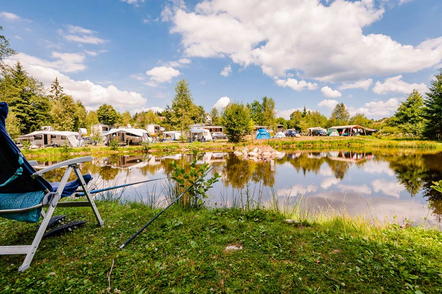 camping étang pèche Haut-Rhin