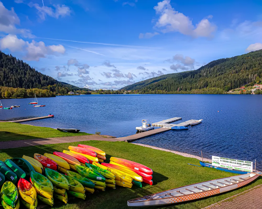 canoe lac gerardmer